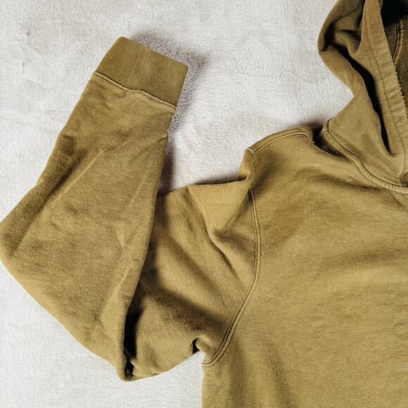 L.L Bean Hoodie Men Large TALL Brown Slightly Fitted Full Zip Hooded Sweatshirt - Picture 5 of 9